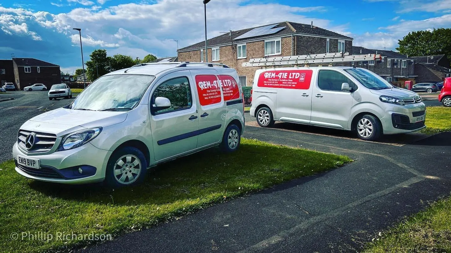 2 company vans